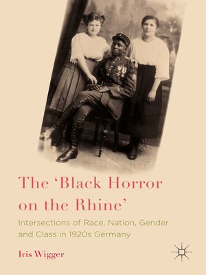 cover image of The 'Black Horror on the Rhine'
